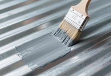 热镀锌喷什么油漆不脱落